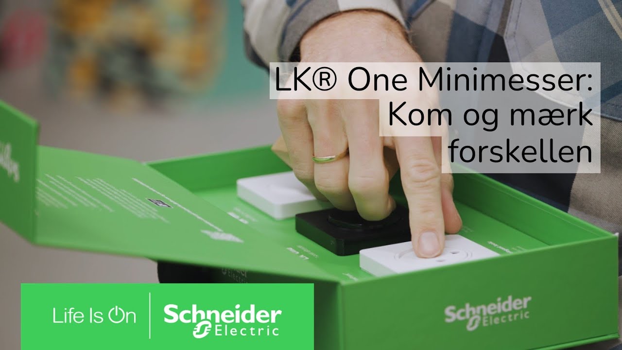 LK&reg; One minimesser - Kom og m&aelig;rk forskellen