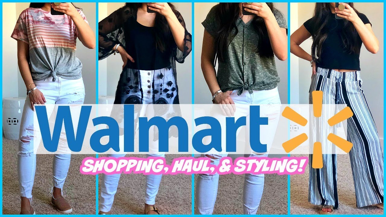 WALMART SHOP WITH ME & HAUL! AFFORDABLE CLOTHING FINDS & OUTFIT IDEAS!