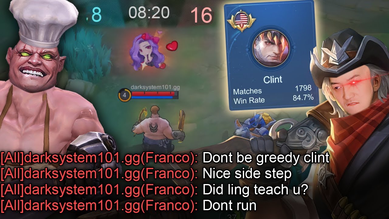 Enemy Franco Was So Toxic… But He Celebrated Way Too Early | Mobile Legends