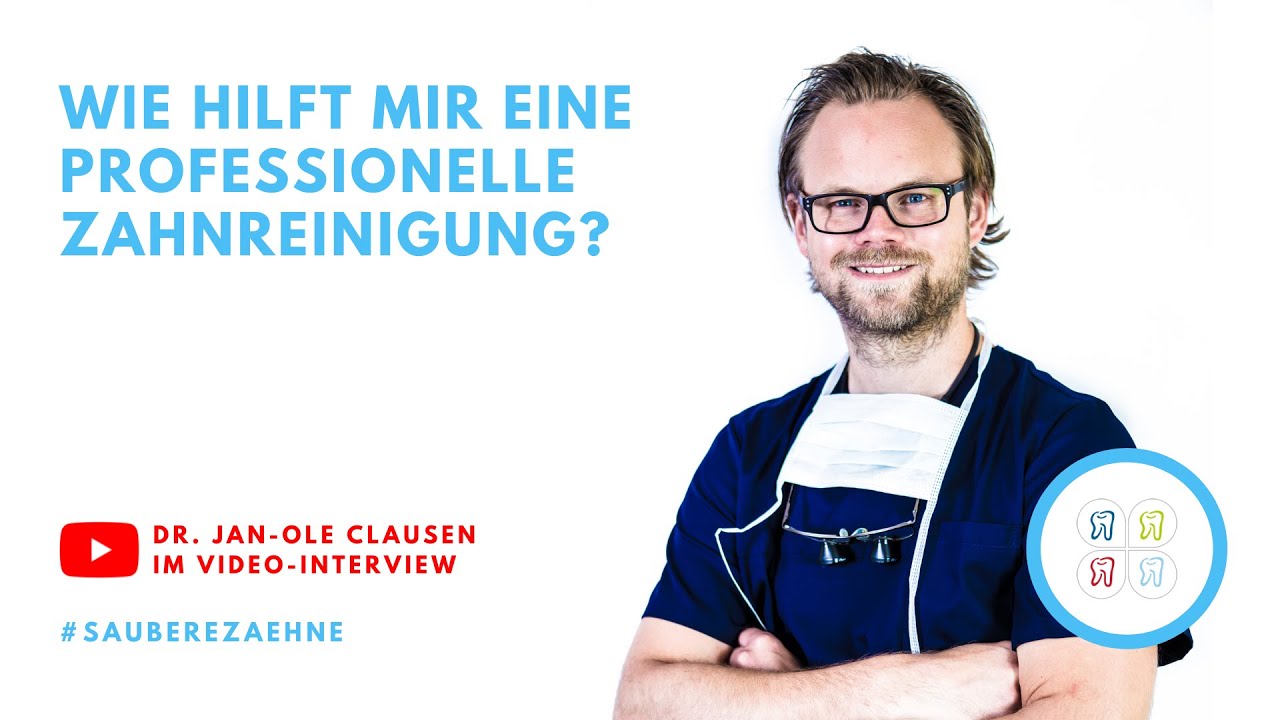 Ist eine professionelle Zahnreinigung sinnvoll? | Interview mit Dr. Ole Clausen | Zahnärzte Lübeck