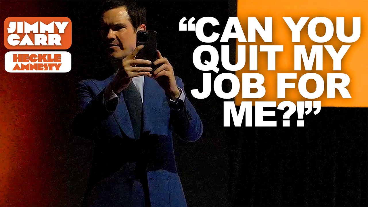 Jimmy Carr Records the Most BRUTAL Resignation Message Ever!