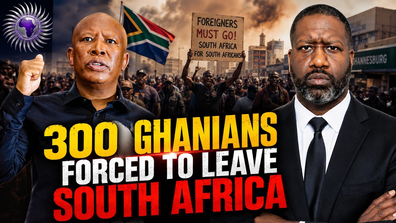 Julius Malema Calls Out Xenophobic March & March Group, Forcing 300 Ghanaians To Leave South Africa