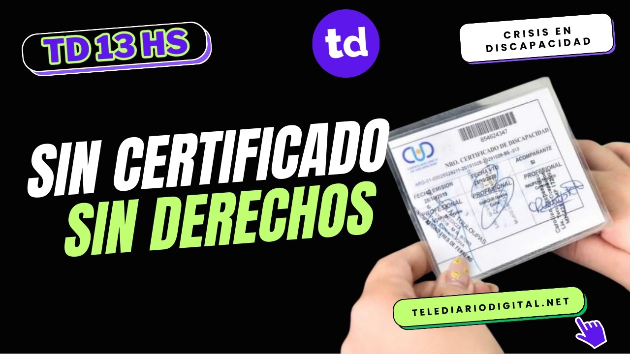 ❗ Reclamo urgente por certificados de discapacidad: más de 400 familias afectadas