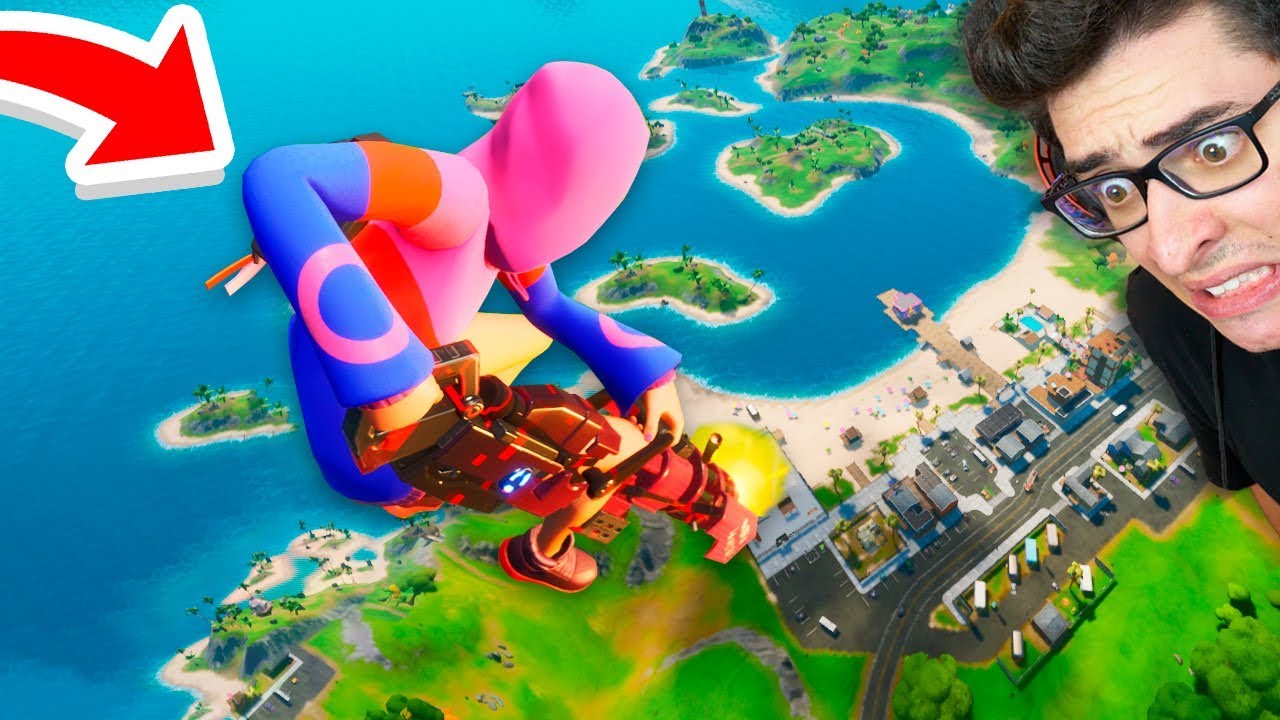 O BUG DE VOAR QUE QUEBROU O FORTNITE!!