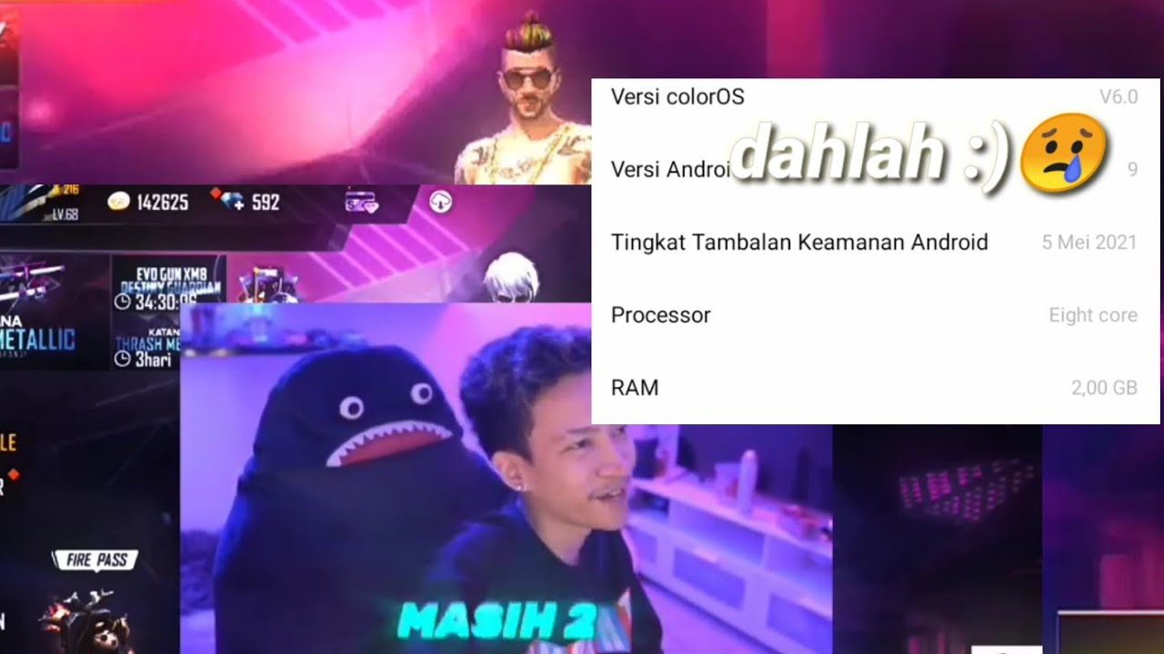 Balasan HP📱Ram 2🥔 obbyphy😥