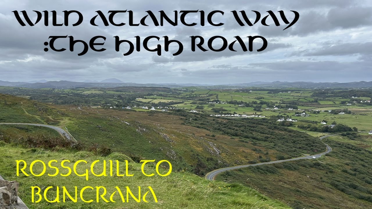 Путешествие по живописной дороге Wild Atlantic Way: от Росгилла до Банкраны на нашем автодоме.