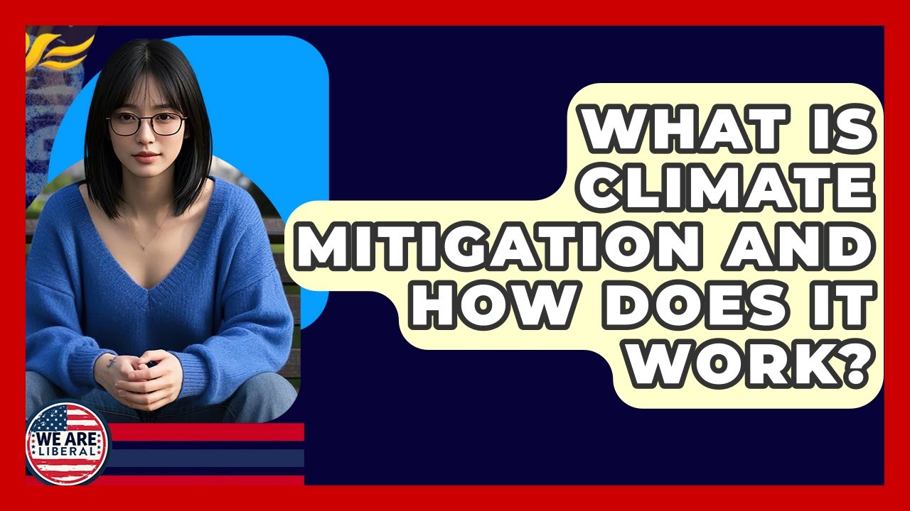 What Is Climate Mitigation And How Does It Work? - We Are Liberal