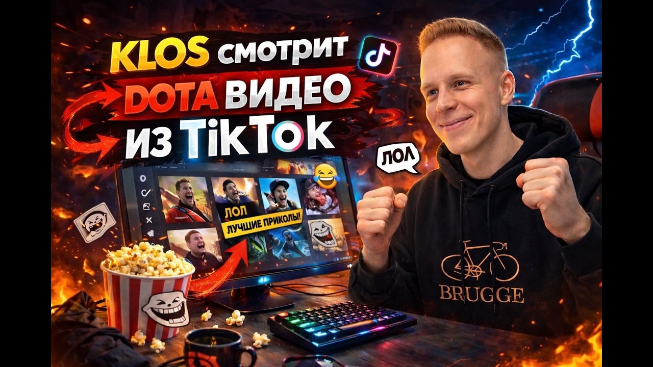 КЛОС КАЙФУЕТ ОТ ПРОСМОТРА ДОТА ТИКТОКОВ