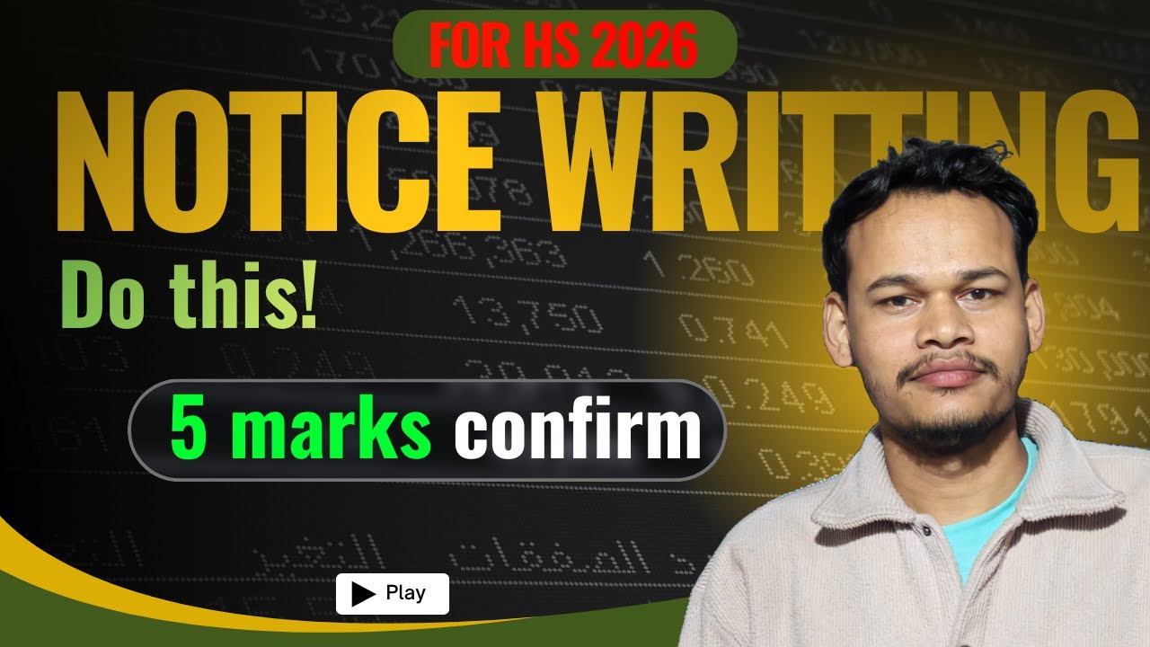Notice Writing in English Grammar | Format, Rules & Examples | OASIS ACADEMY