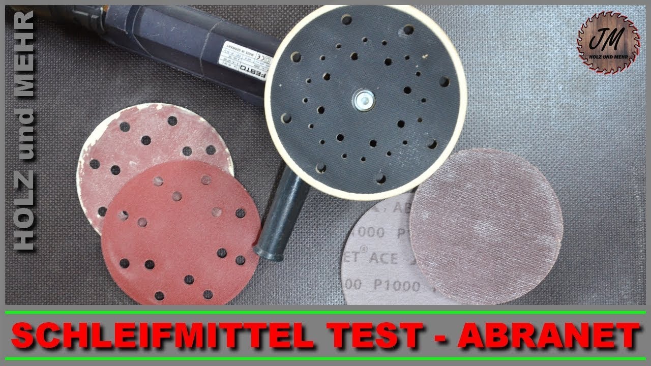 Test Mirka Abranet Schleifscheiben vs. Baumarkt Markenware