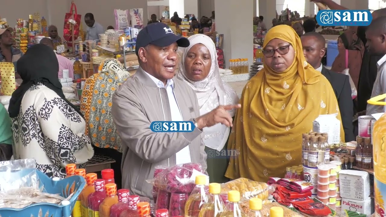 WAZIRI SHARIF ARIDHISHWA NA HALI YA BEI ZA BIDHAA UNGUJA