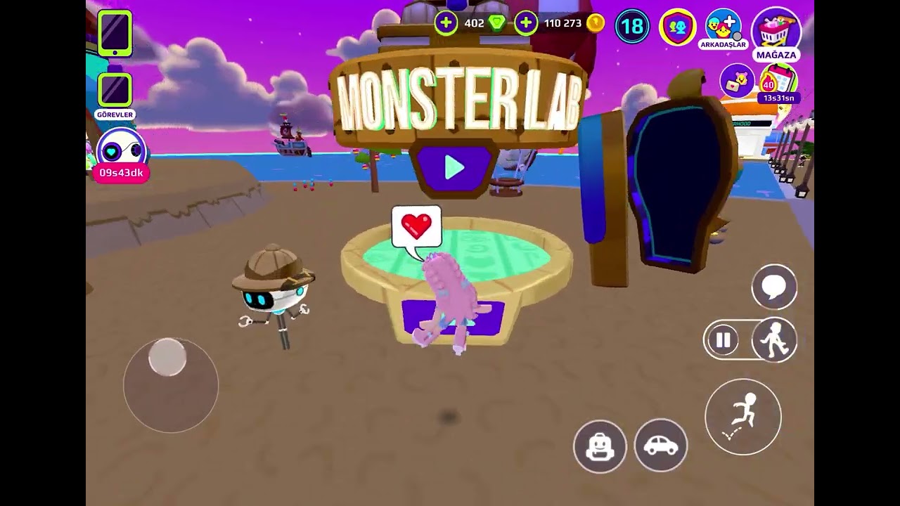 MONSTERLAB oynadım 🌸🌸