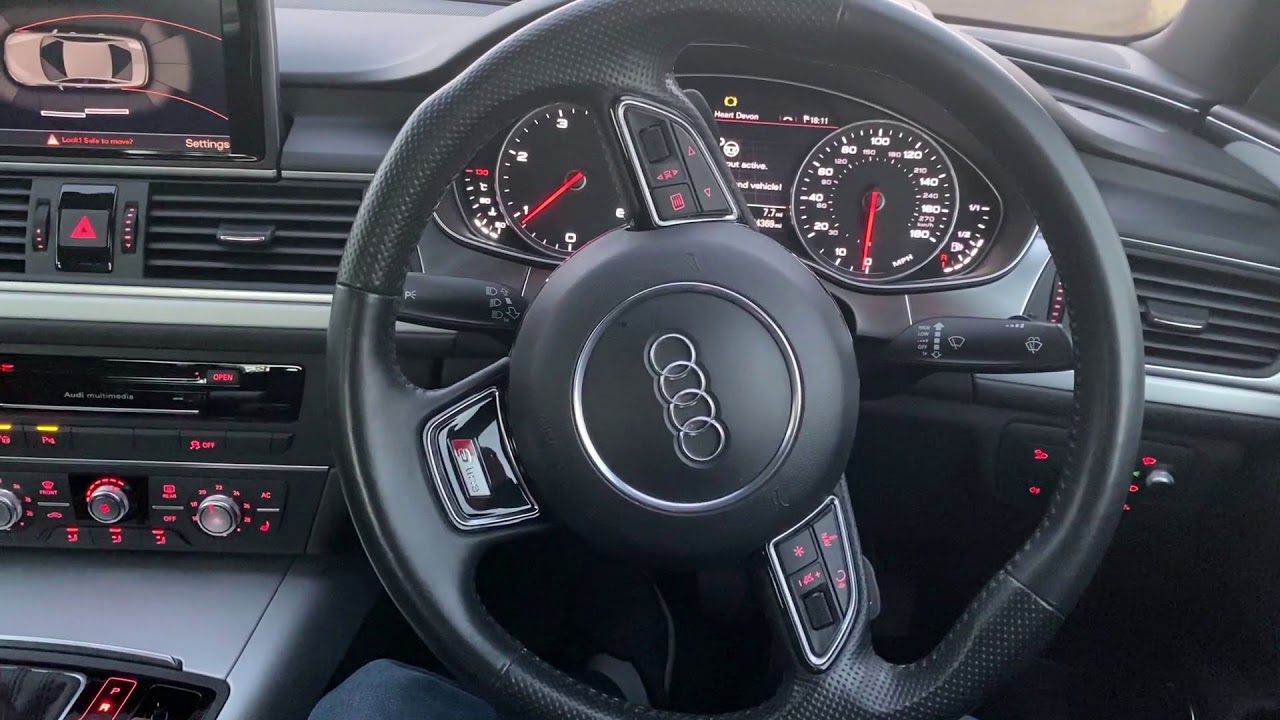 2013 Audi A6 S line parking assistance pack.