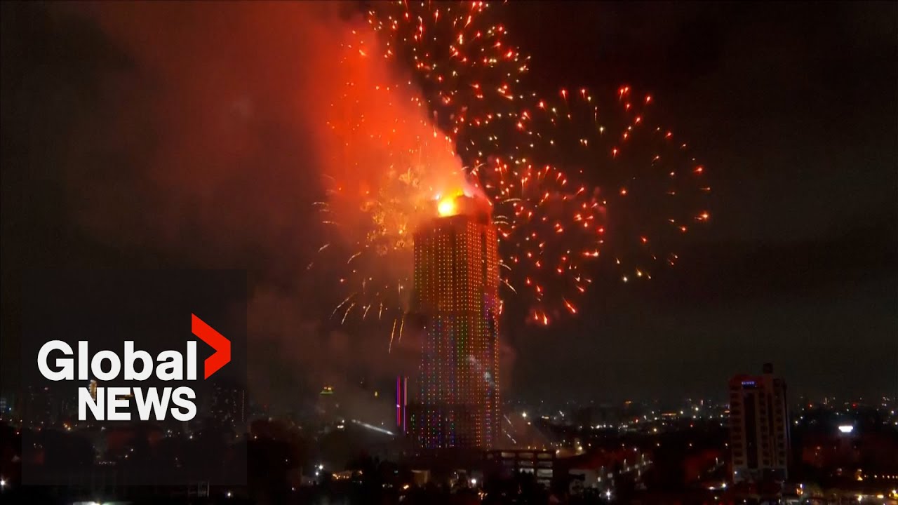 New Year's 2026: Kenya lights up night sky with fireworks in Nairobi