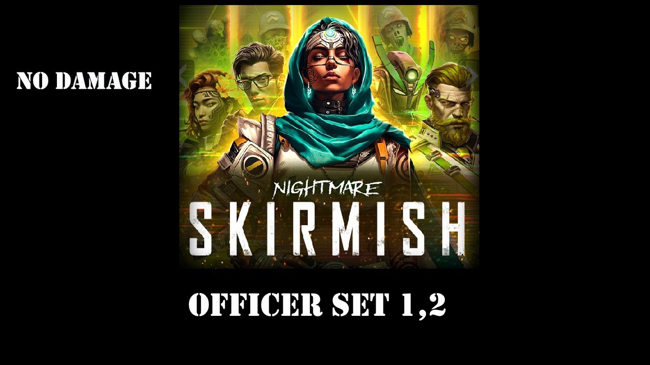 War Commander - Skirmish Nightmare   Officer Set 1,2 - No damage