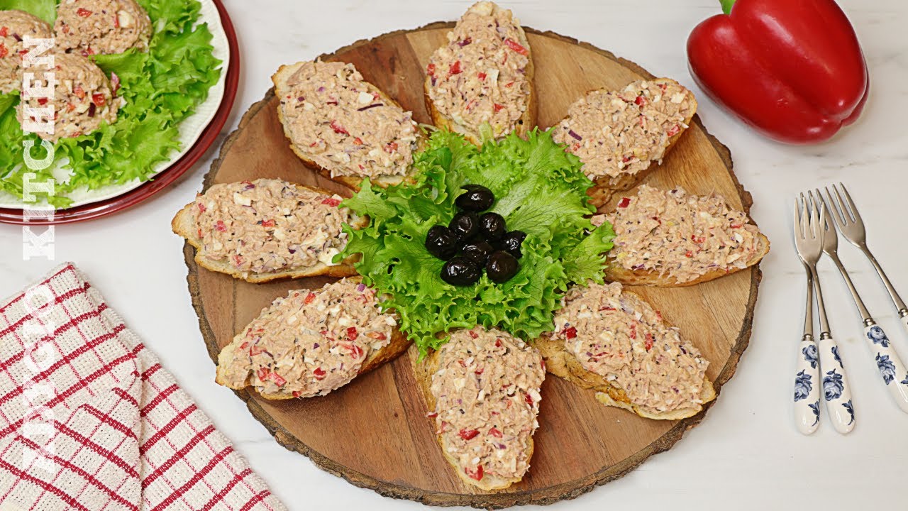 Salata de ton cu maioneza si ceapa rosie | Adygio Kitchen
