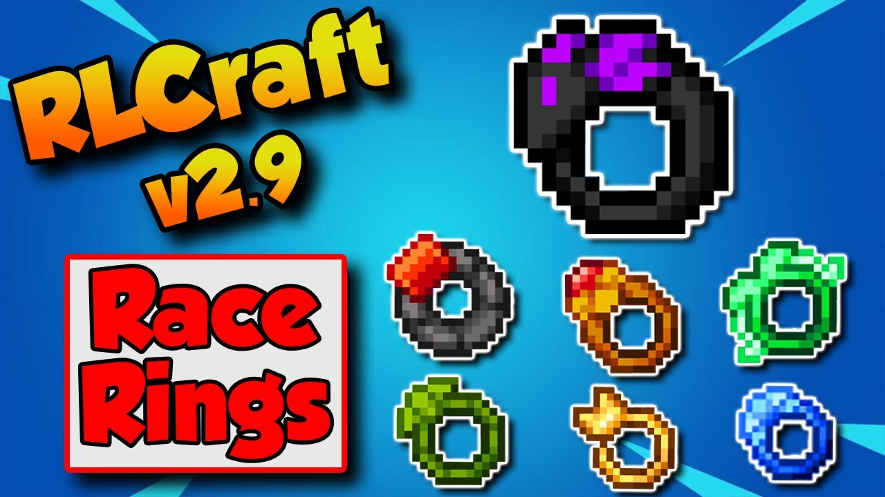 RLCraft 2.9 How To Get Race Rings 💍 How To Get Dragon Ring