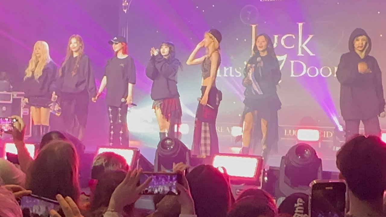 Dreamcatcher (드림캐쳐)- We are young - LIVE Fancam in Milan (28-02-2024)
