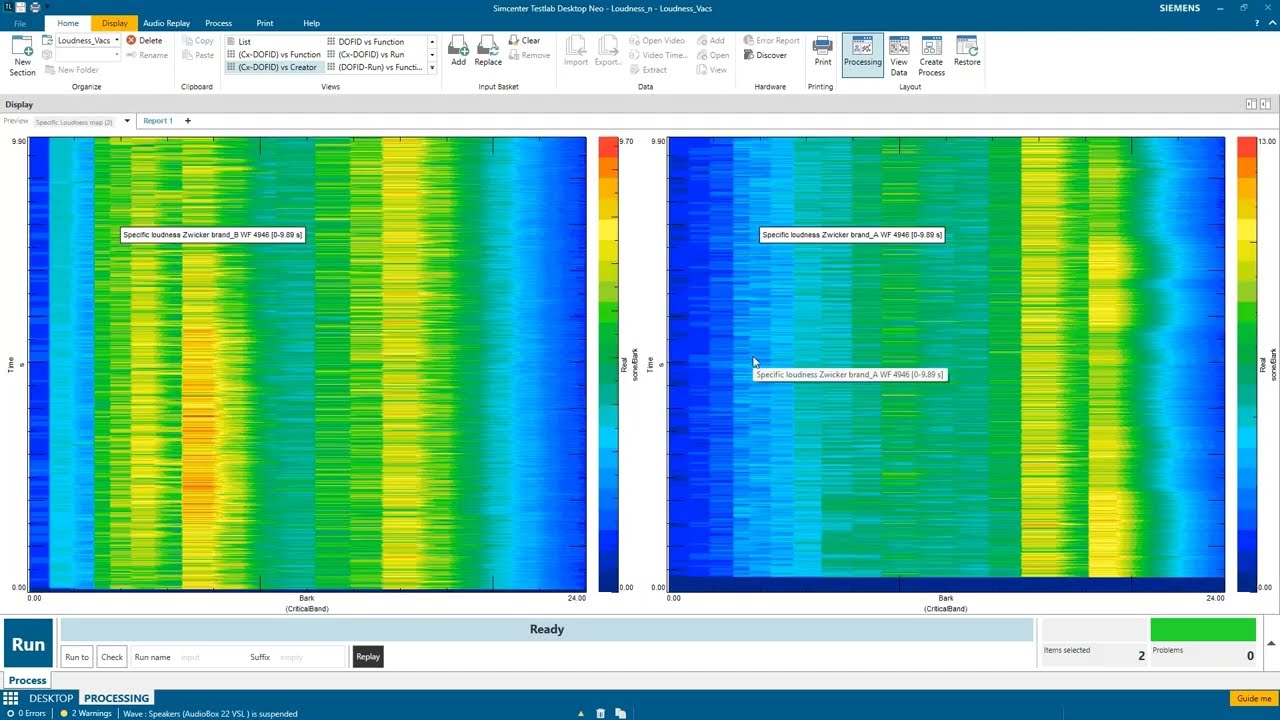Loudness in Simcenter Testlab Neo