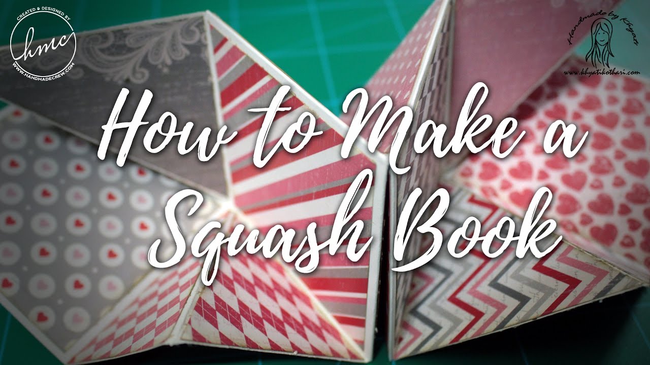 How to Create a Squash Book [DIY Video Tutorial]