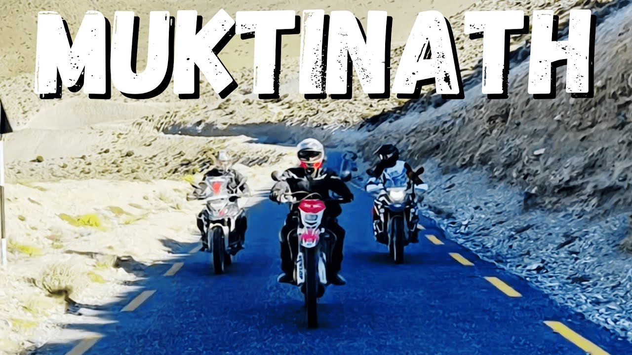 MUKTINATH Temple BIKE RIDE on BMW G310 GS | Dirt Bike Off-Roading in Nepal Earthquake