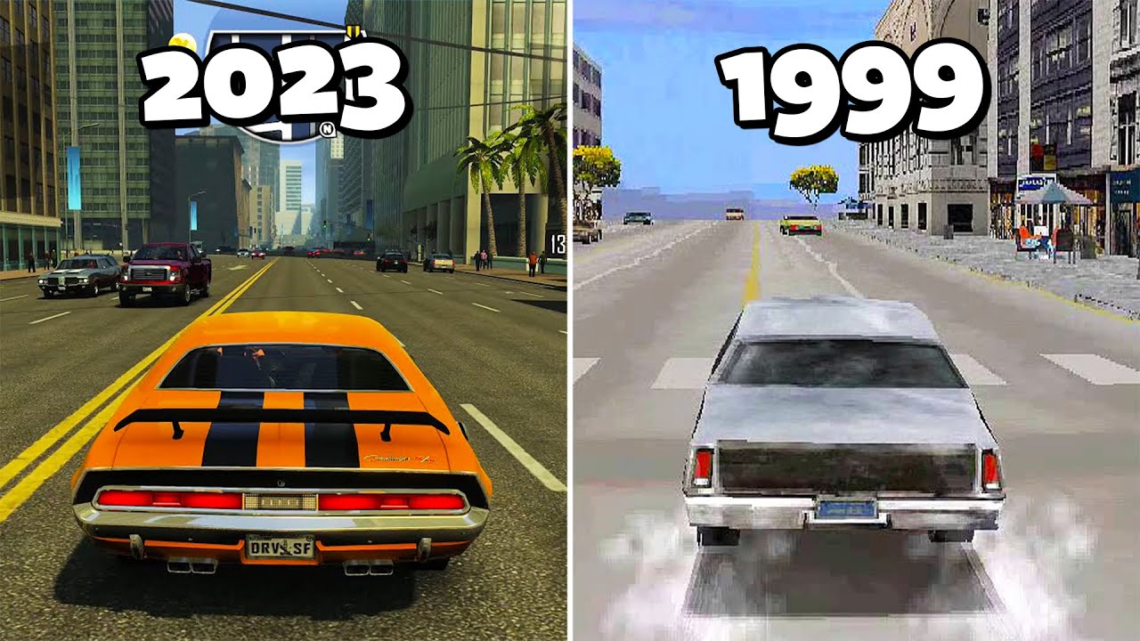 Evolution of DRIVER Games [1999 - 2023]