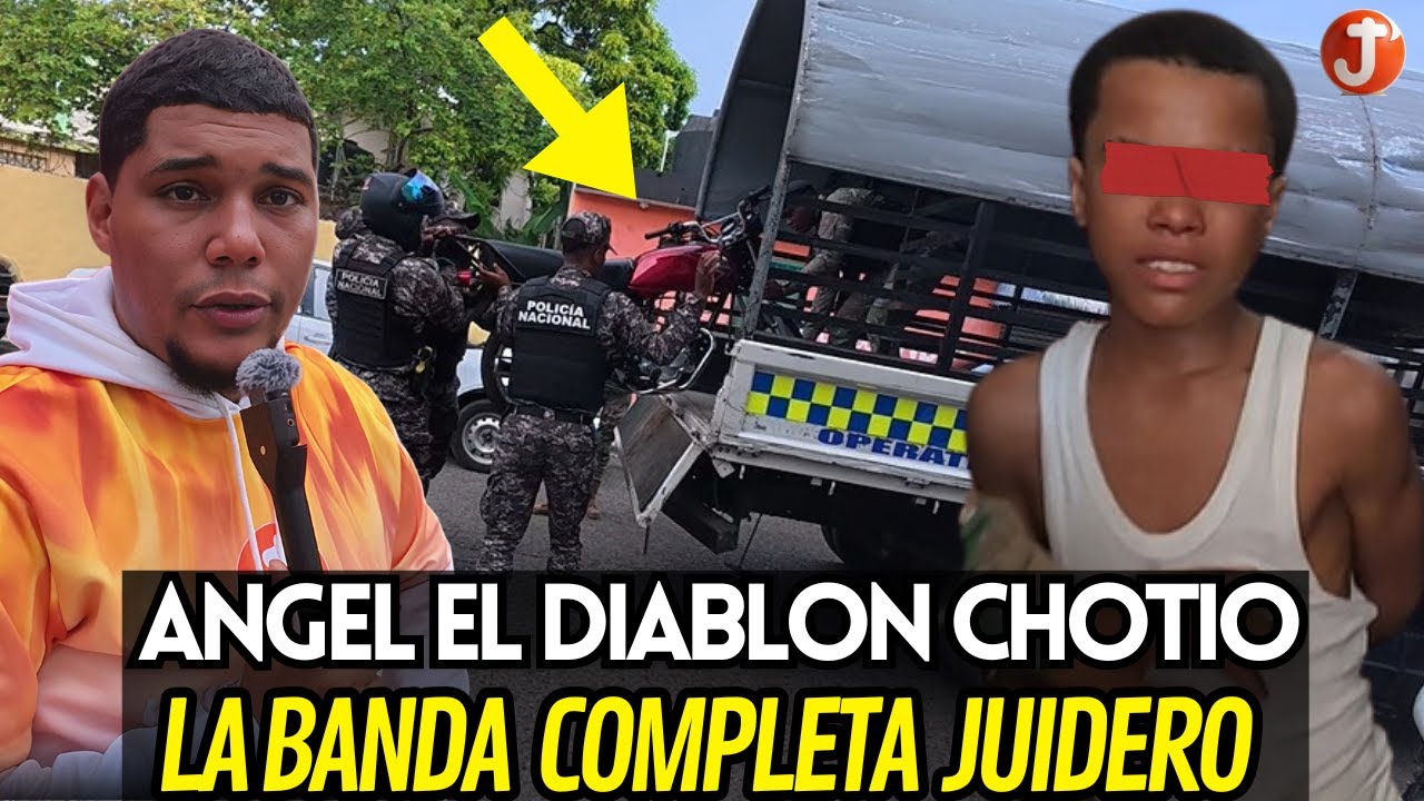 ¡PRIMICIA! AGARRAN A ÁNGEL EL DIABLÓN EN MOTOR ROBADO Y FORMAMOS UN OPERATIVO.