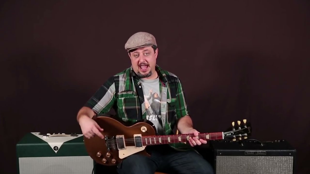 Texas Blues = e Guitar Lesson + Tutorial