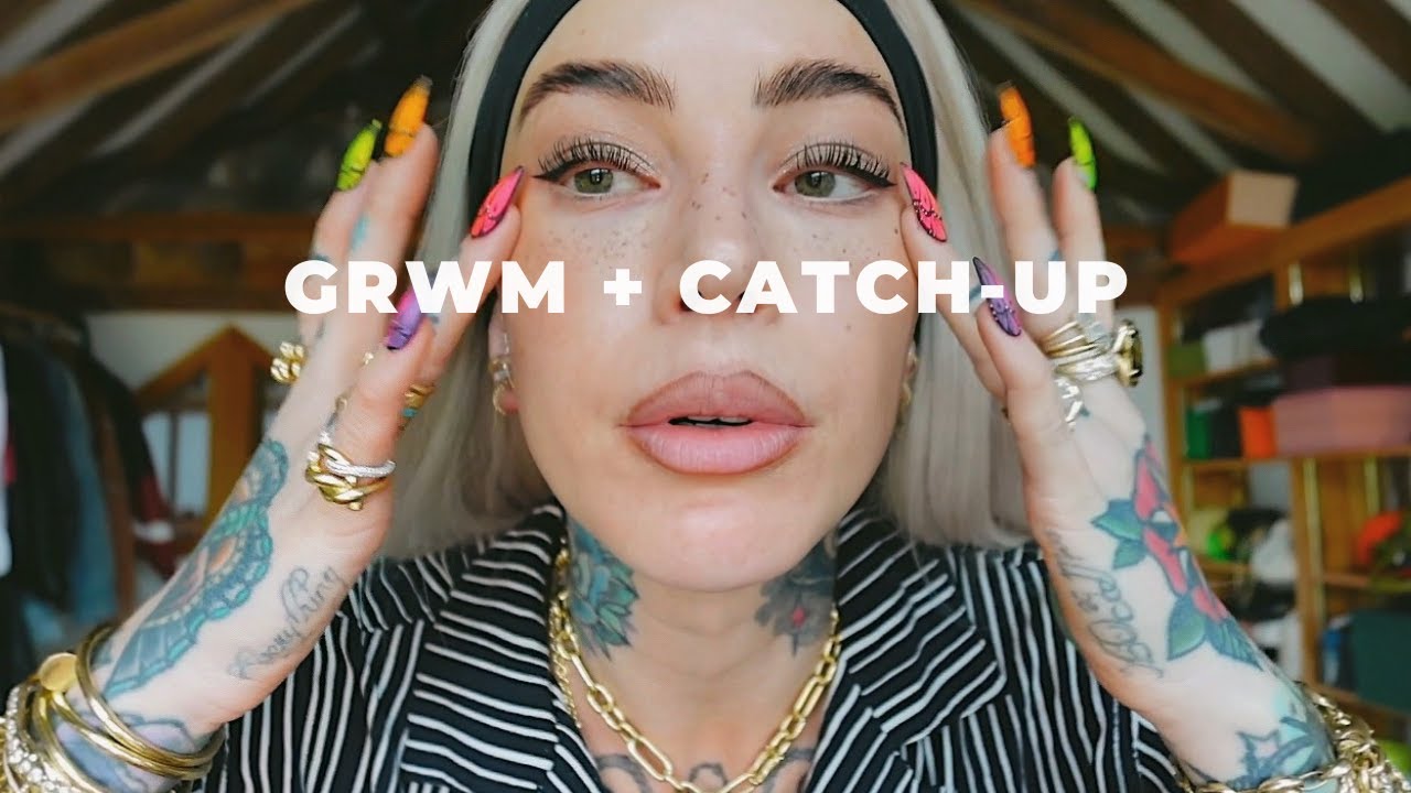 grwm + catch-up