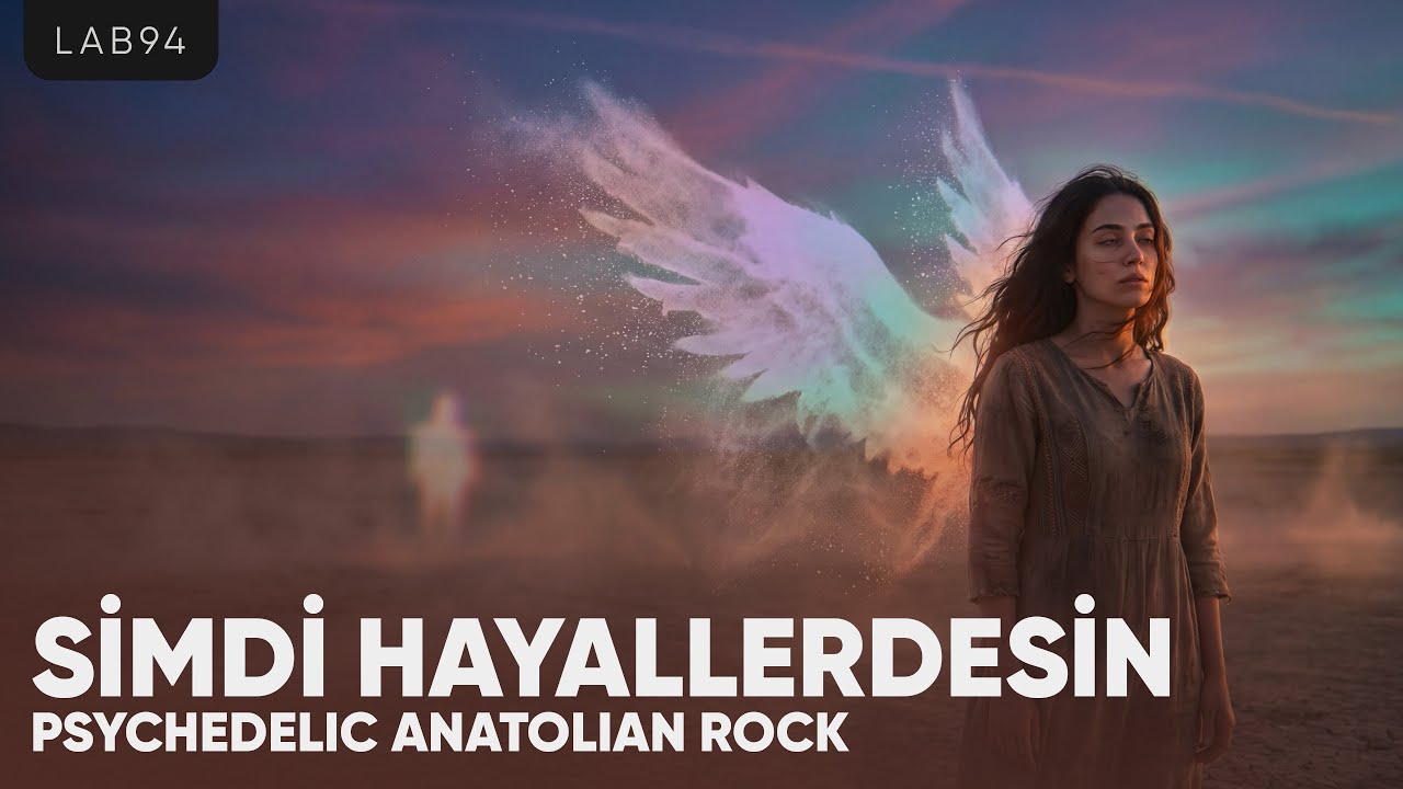 Şimdi Hayallerdesin (Psychedelic Anatolian Rock Cover) #rockcover #aicover