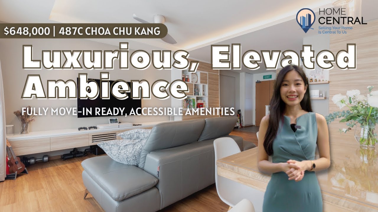 Sunshine Gardens CCK: 5-Room HDB Home Tour | Fully Renovated, Elevated Ambience