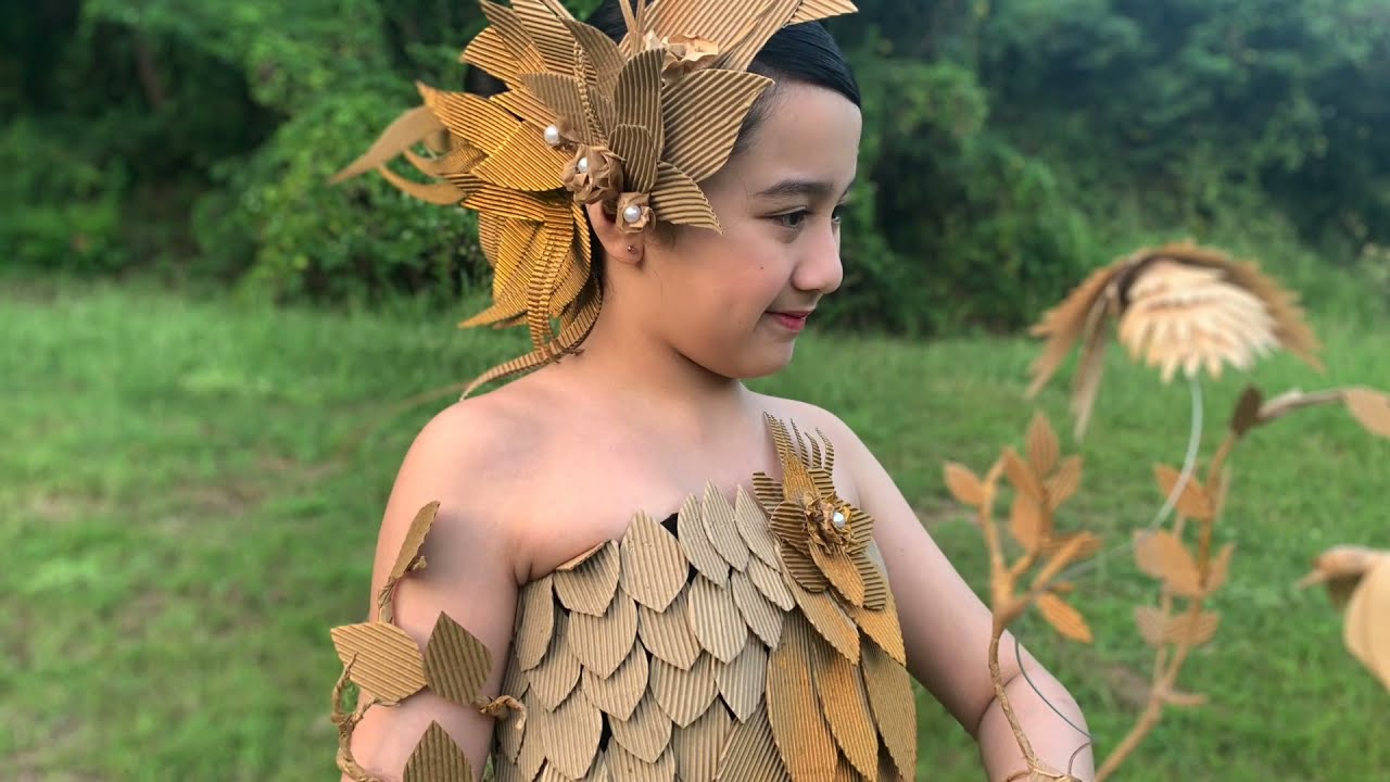 Recycled Costume made of Balikbayan box | @agathasplayhouse4307