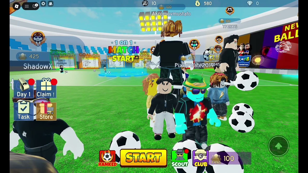 Wir spielen fußball