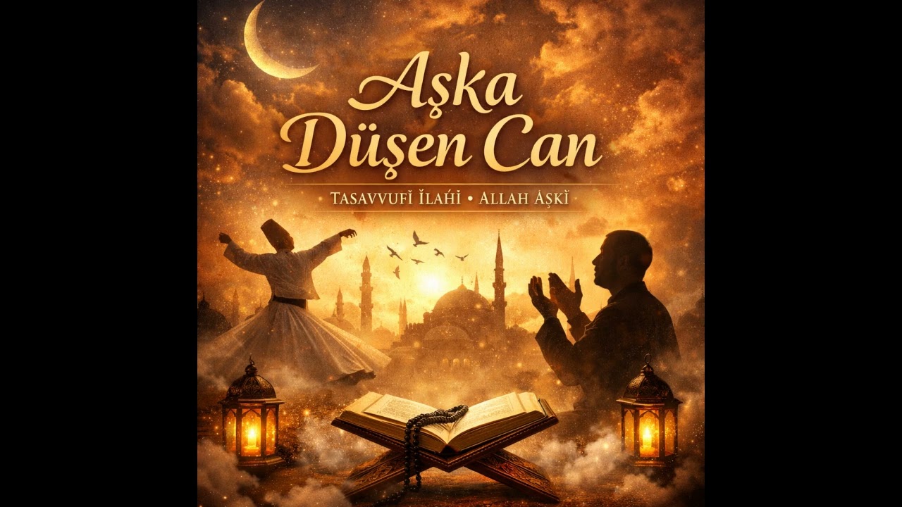 Aşka Düşen Can | Tasavvufi İlahi • Duygusal Sufi Müzik • Allah Aşkı