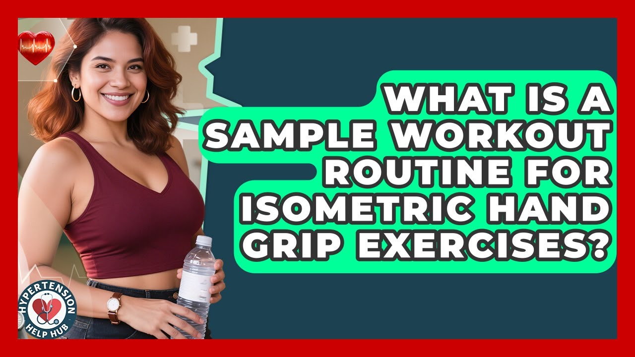 What Is A Sample Workout Routine For Isometric Hand Grip Exercises? - Hypertension Help Hub