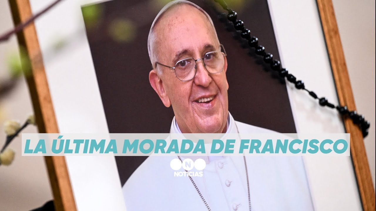 LA TUMBA del PAPA: el lugar donde FRANCISCO DESCANSARÁ para siempre - Telefe Noticias