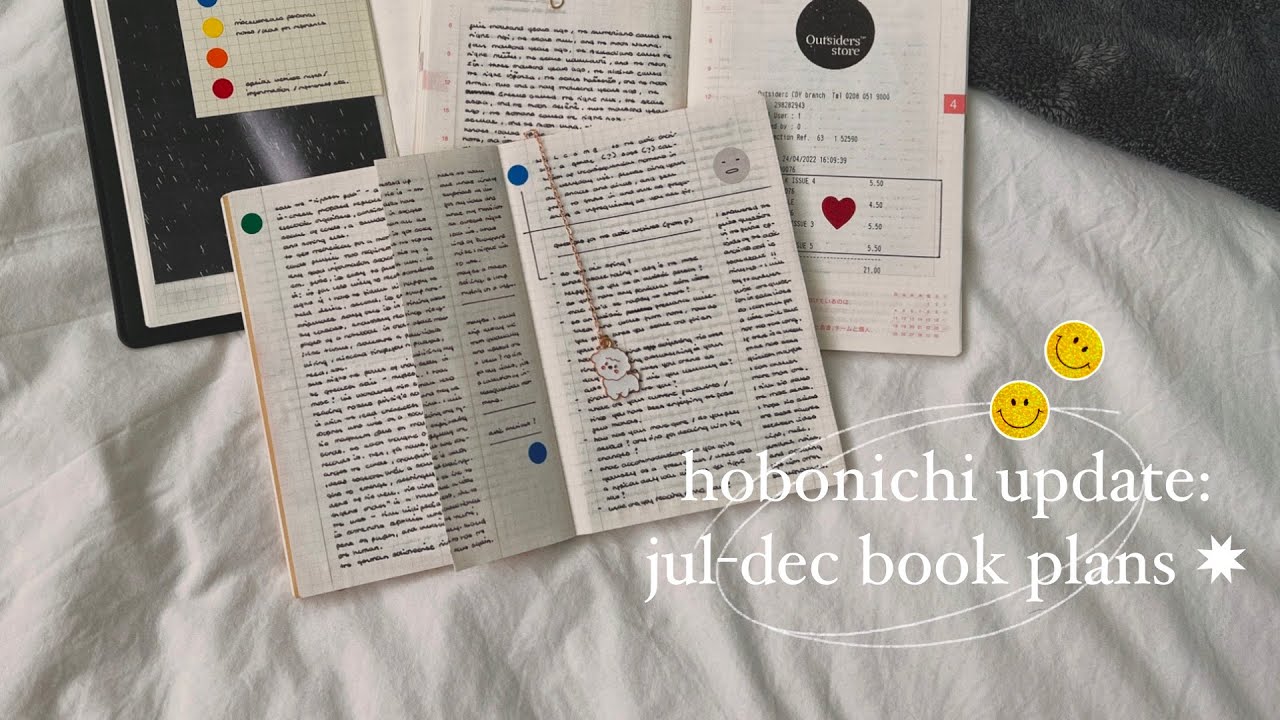 hobonichi avec update | jul-dec plans, jan-jun flip-through ✸