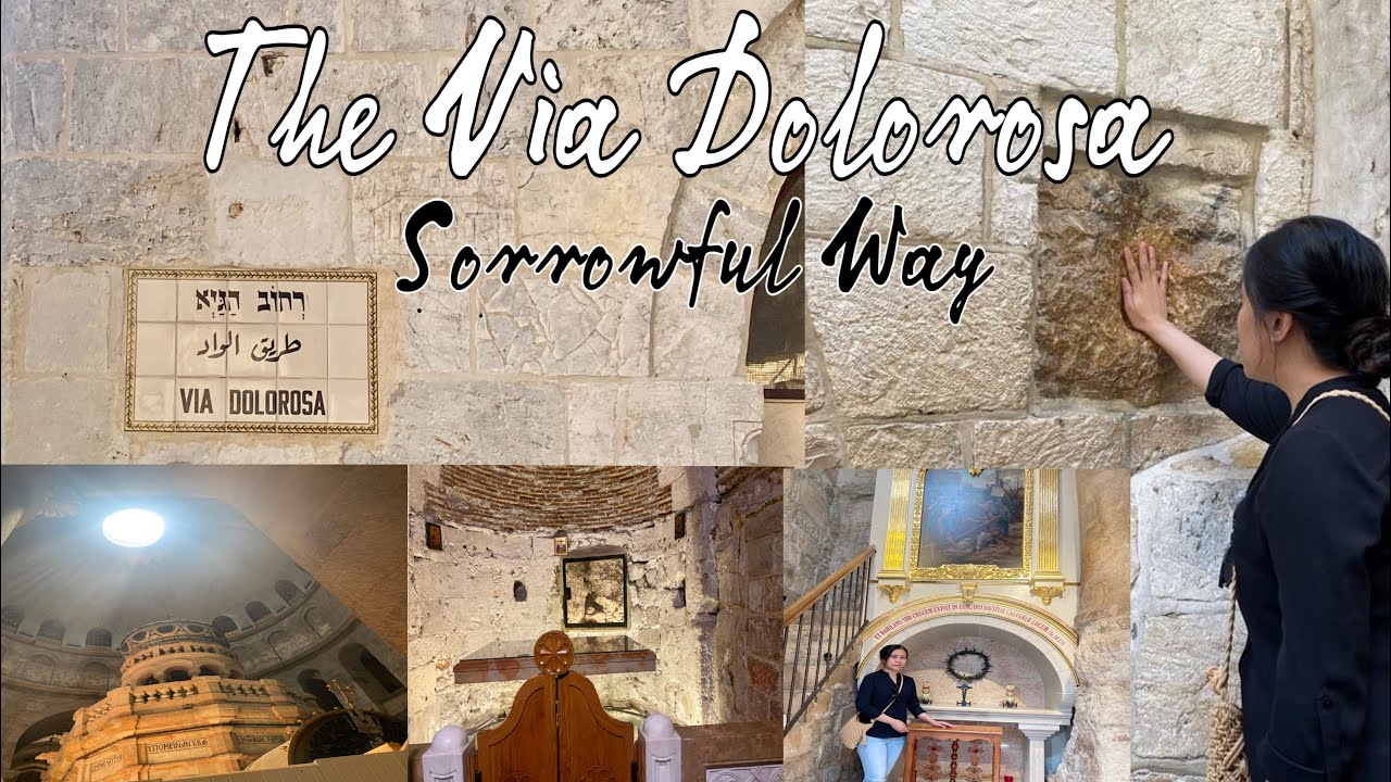 The Via Dolorosa; The Stations of the Cross, Jerusalem | Jennifer vlog