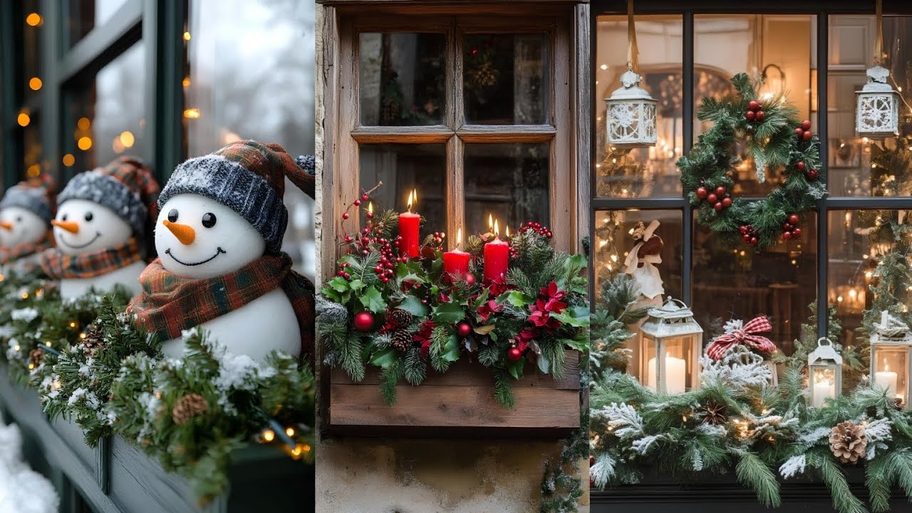 ☃️CHRISTMAS WINDOW BOX IDEAS FOR A FESTIVE ENCHANTING DISPLAY: Bring Holiday Joy to Invigorate You