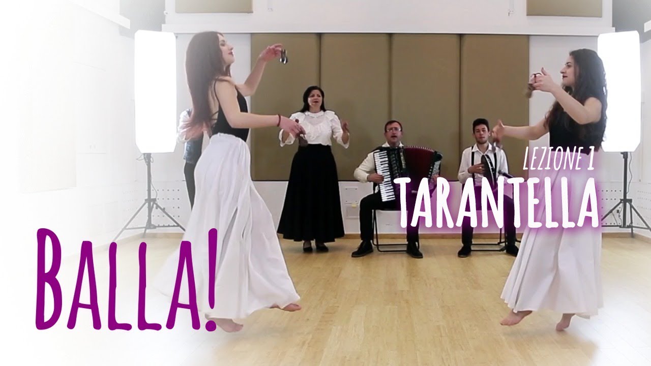 Tutorial di ballo: tarantella. Lezione 1.A cura di Serenata alla Tarantella e Aria Sonora. La Tua TV