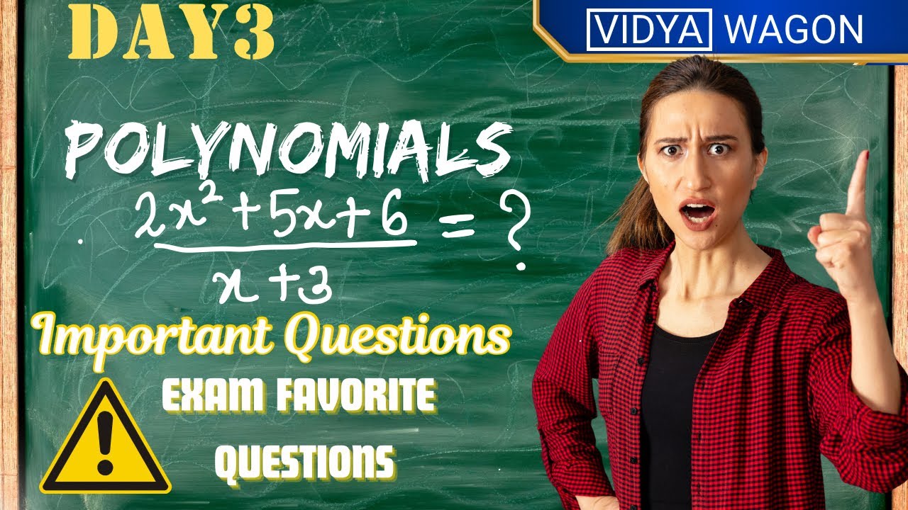 🔥 Polynomials Made Super Easy! | Class 8 Maths | 15 Days Revision Series | Score 8 Marks Fast! 🚀