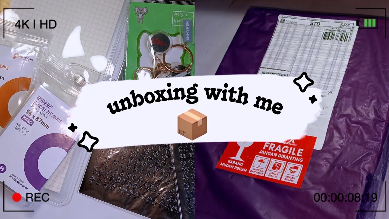Unboxing With Me!! | Mini Haul Stationary from Shopee | 📦
