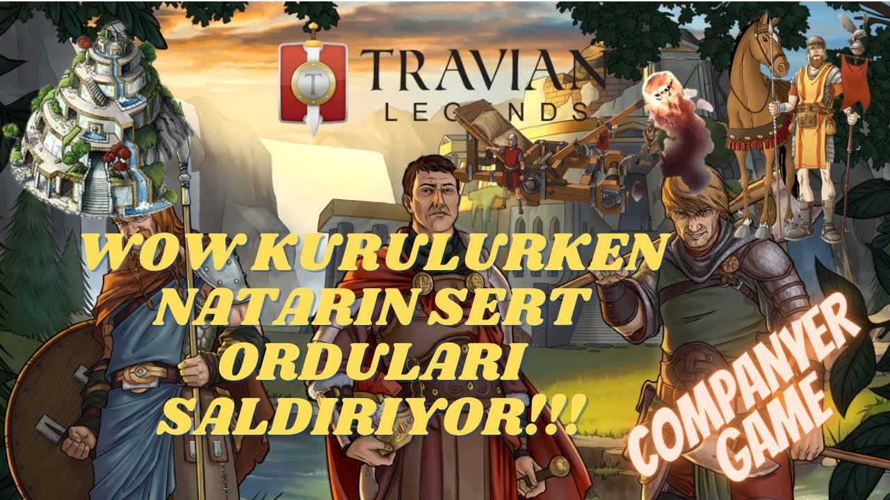 25-) Travian WOW 2 Günde 47 Seviye Kuruldu!