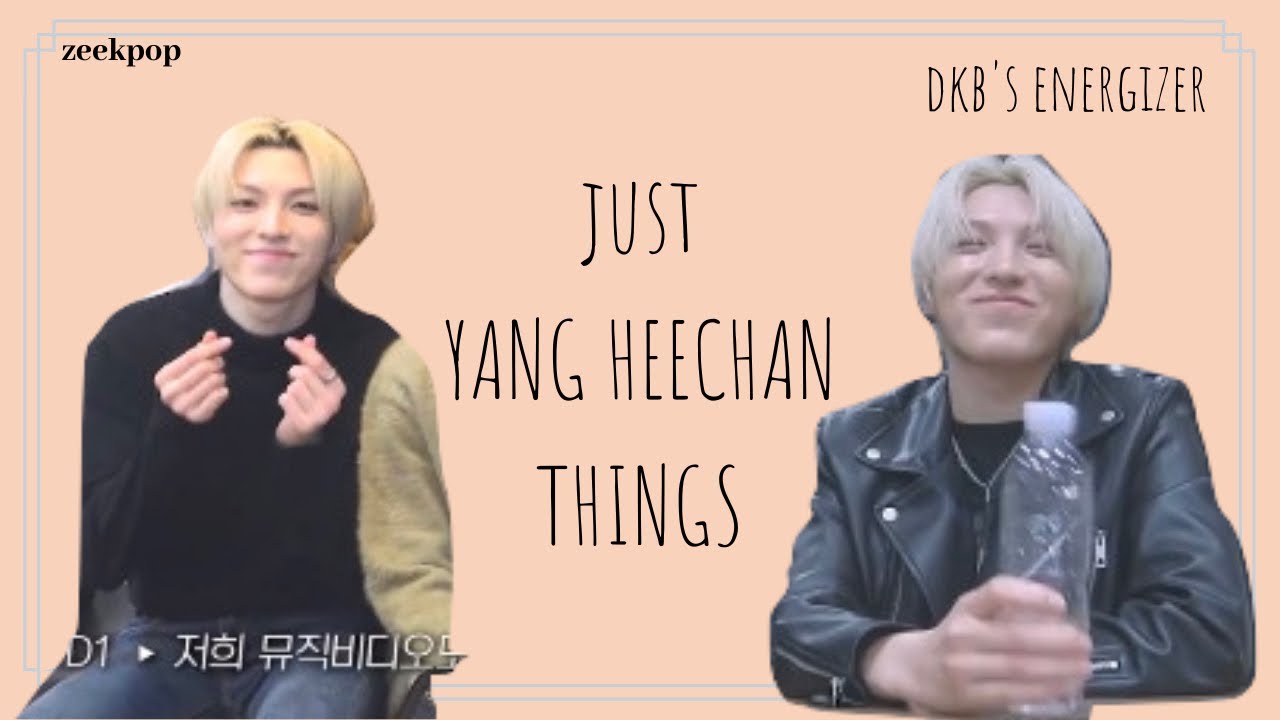 Just Heechan Things