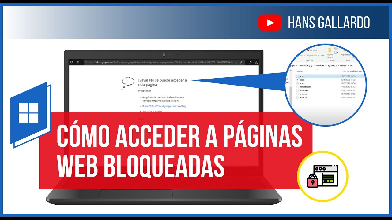 C&oacute;mo acceder a p&aacute;ginas web bloqueadas | Soluci&oacute;n Definitiva