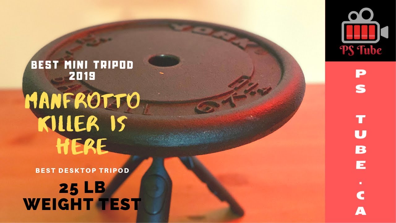 BEST MINI TRIPOD 2019 | 25LB Weight Test | LENSGO L322