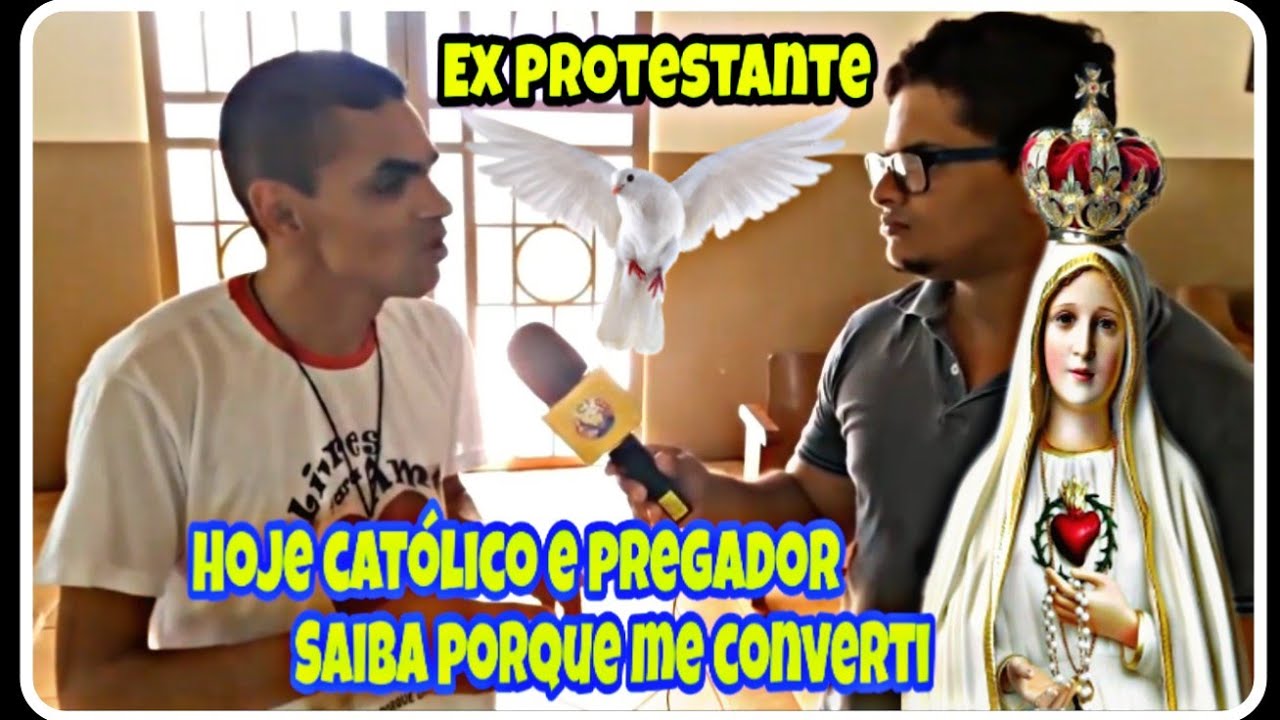 Ex-Protestante se converte ao catolicismo.Veja o porquê .