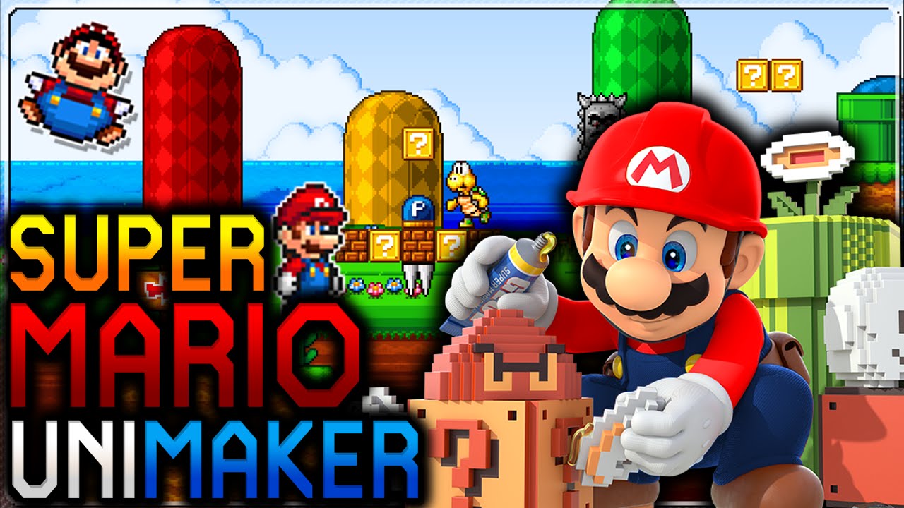 SUPER MARIO UNIMAKER - AMAZING MARIO MAKER FAN GAME