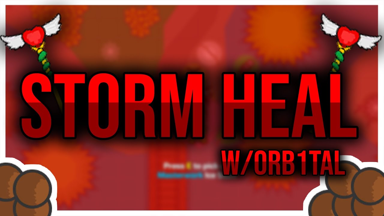 Storm Heal Challenge | ft. Orb1tal! (Thelast.io)
