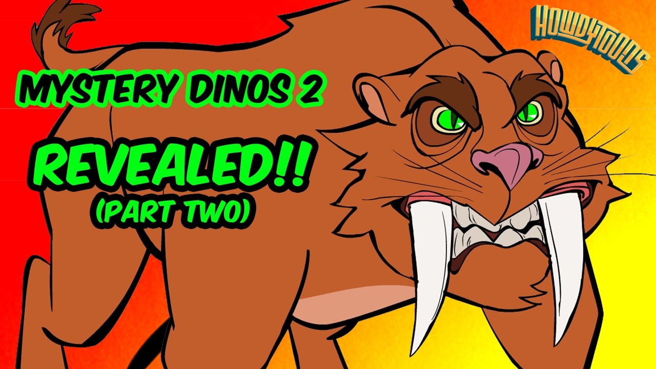 MYSTERY DINOS #2  REVEAL SECOND SONG SMILODON